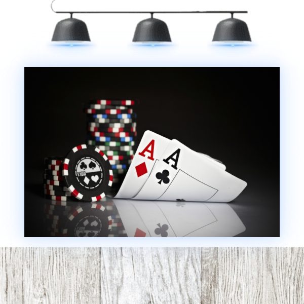 Tablou Decorativ din Forex - 20x15 cm - Casino 002