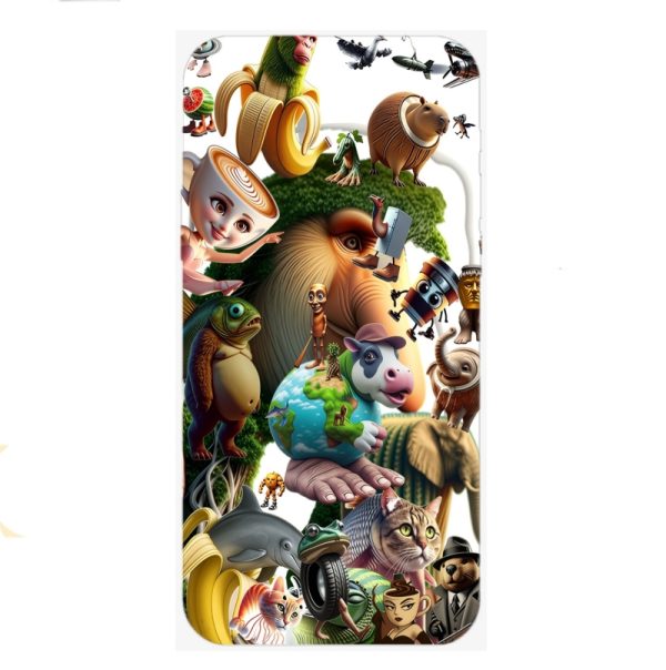 Husa Personalizata pentru Orice Model Oppo cu grafica - Italian Brainrot 014
