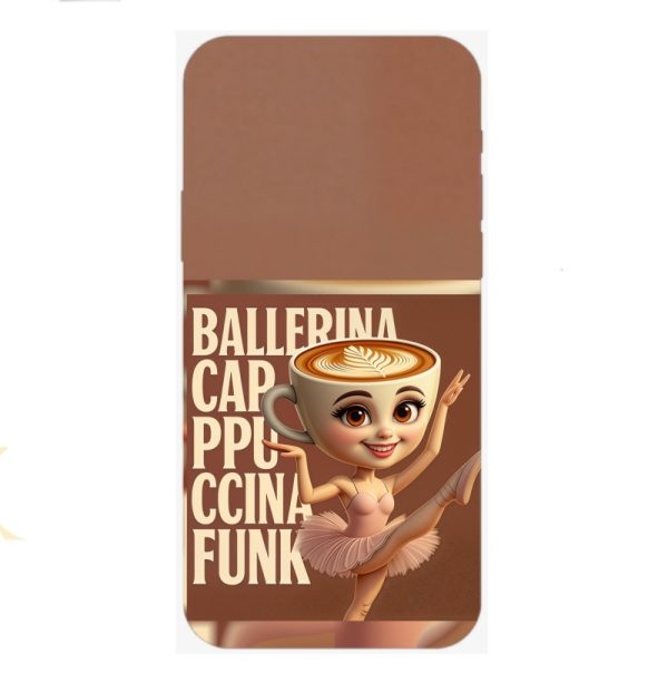 Husa Personalizata pentru Orice Model Oppo cu grafica - Italian Brainrot Balerina Cappuccina 031