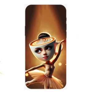 Husa Personalizata pentru Orice Model Oppo cu grafica - Italian Brainrot Balerina Cappuccina 032