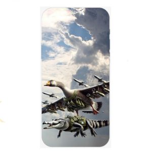 Husa Personalizata pentru Orice Model Oppo cu grafica - Italian Brainrot Bombardino Crocodilo 020