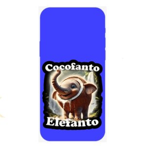 Husa Personalizata pentru Orice Model Oppo cu grafica - Italian Brainrot Cocofanto Elefanto 026