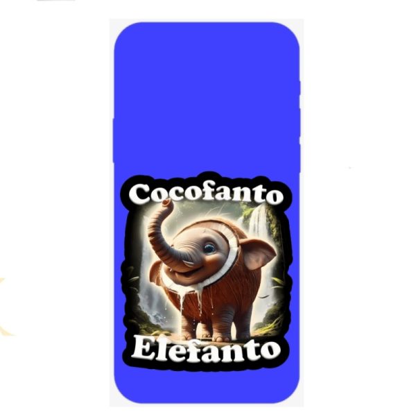 Husa Personalizata pentru Orice Model Oppo cu grafica - Italian Brainrot Cocofanto Elefanto 026