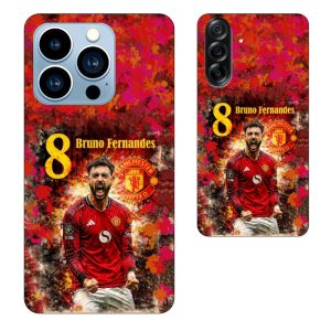 Husa de Telefon Personalizata cu Tematica - Bruno Fernandes New 001
