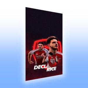 Tablou Sticla Acrilica Declan Rice New 001