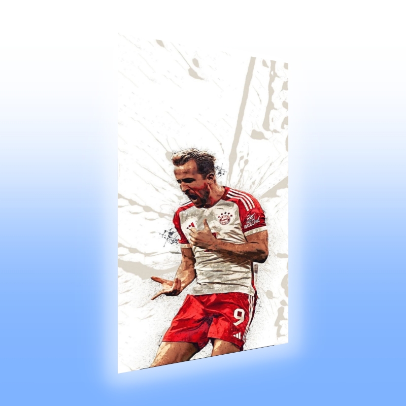 Tablou Sticla Acrilica Harry Kane New 003