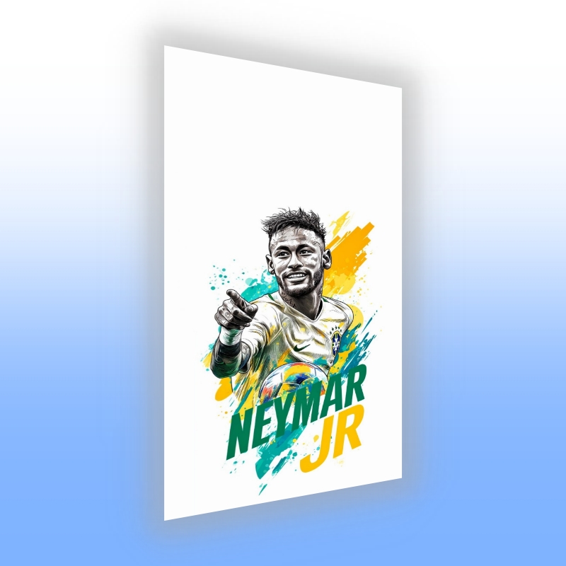 Tablou Sticla Acrilica Neymar New 003