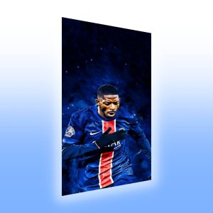 Tablou Sticla Acrilica Ousmane Dembele New 004