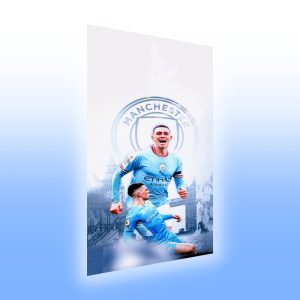 Tablou Sticla Acrilica Phil Foden New 001