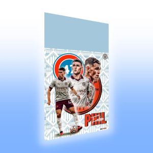 Tablou Sticla Acrilica Phil Foden New 003