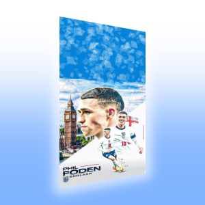 Tablou Sticla Acrilica Phil Foden New 004