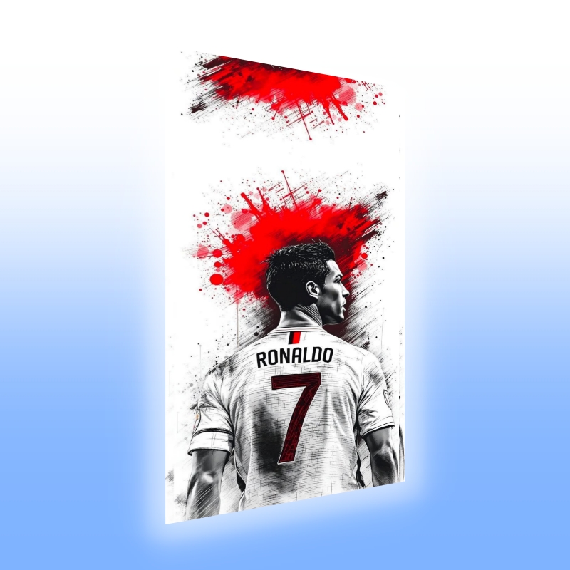Tablou Sticla Acrilica Ronaldo New 004