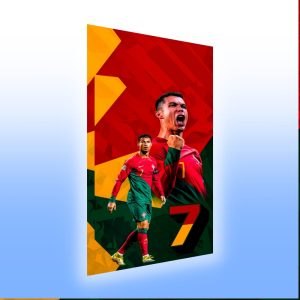 Tablou Sticla Acrilica Ronaldo New 005